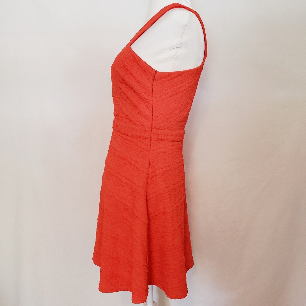 Sugar Lips Orange Crisscross Cut Out Dress - Picture 4 of 9